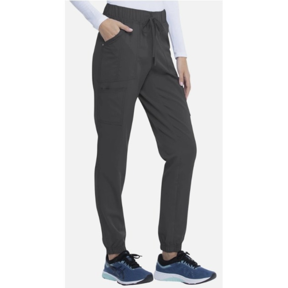 Scrubstar Womens Size M Scrub Pants Premium Ultimate Jogger Pewter Gray Medical - Picture 2 of 11